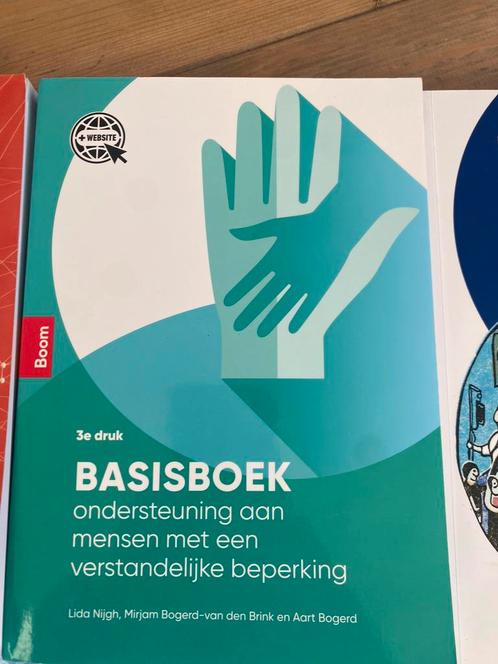 Basisboek ondersteuning aan mensen met een verstandelijke be, Boeken, Schoolboeken, Zo goed als nieuw, Nederlands, Overige niveaus