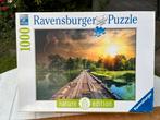 Nature edition: Mystiek licht. Ravensburger 1000, Ophalen of Verzenden, 500 t/m 1500 stukjes, Zo goed als nieuw, Legpuzzel