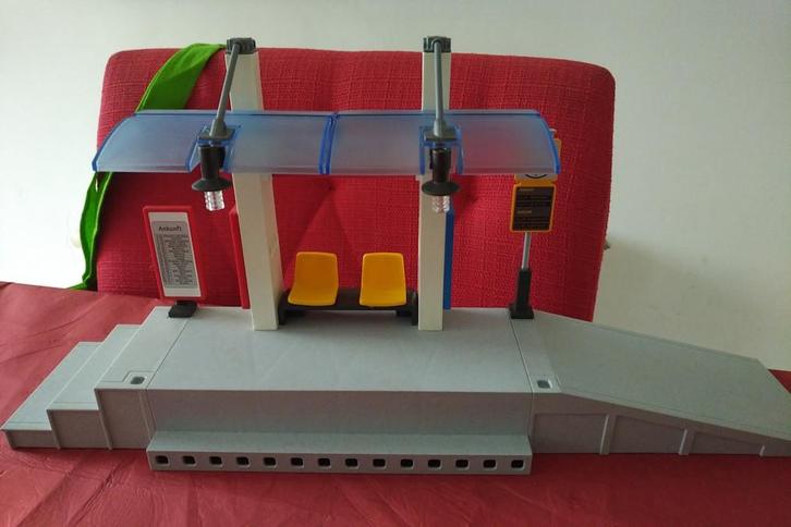 Playmobil 4304 Klein RC Train treinstation (excl poppetjes), Kinderen en Baby's, Speelgoed | Playmobil, Zo goed als nieuw, Complete set