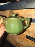 Vintage groene theepot van Apilco France, Ophalen of Verzenden, Gebruikt