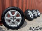 Mini R56 velgen + Vredestein banden | 15” | 6-7mm!, Gebruikt, 15 inch, 175 mm, Banden en Velgen