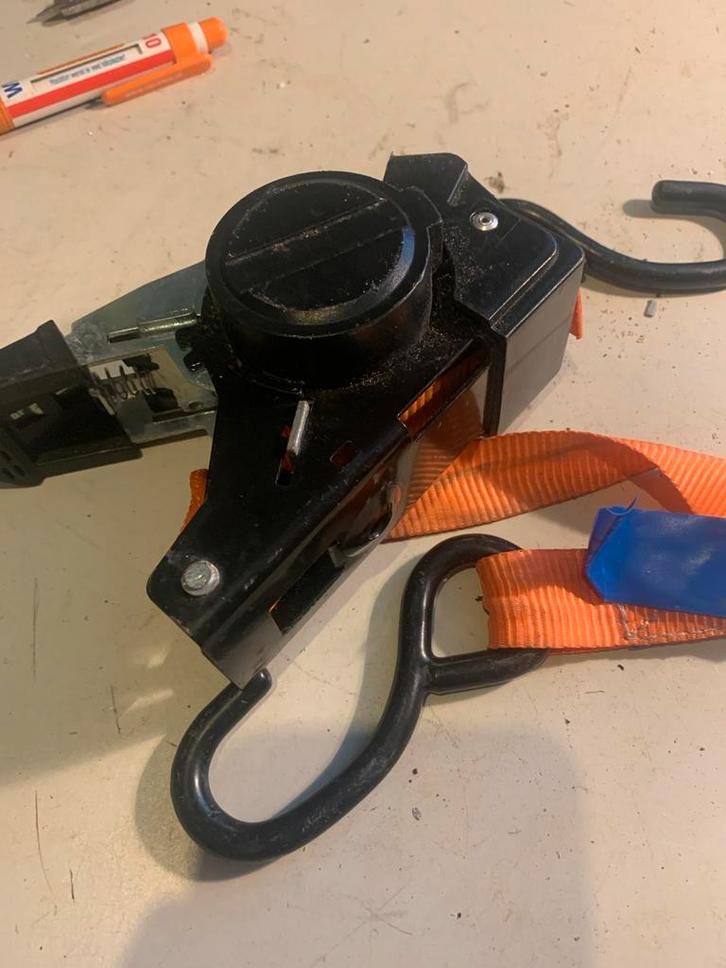 Professionele Spanband met Ratel, Auto diversen, Bagagerekken, Zo goed als nieuw, Ophalen of Verzenden