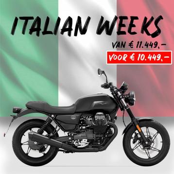 MOTO GUZZI V 7 STONE (bj 2025) ACTIE ITALIAN WEEKS beschikbaar voor biedingen