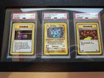 Pokemon first edition kaarten PSA, Ophalen of Verzenden, Gebruikt, Meerdere kaarten, Foil