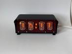 Nostalgische klok met Nixiebuisjes, Ophalen of Verzenden, Nieuw, Digitaal, Overige typen