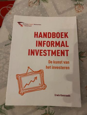 Handboek Informal Investment - Erwin Koenraads beschikbaar voor biedingen