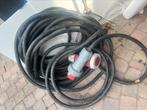 25 meter verlengkabel krachtstroom 64a, Ophalen, Kabel of Snoer