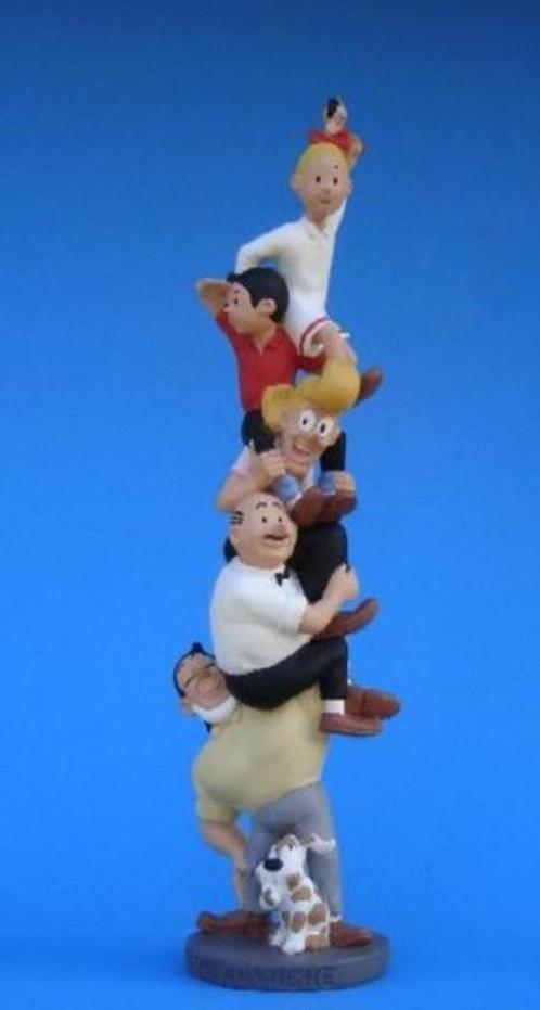 Suske en Wiske familie paalbeeld., Verzamelen, Stripfiguren, Nieuw, Beeldje of Figuurtje, Suske en Wiske, Ophalen of Verzenden