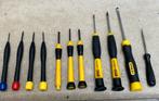 11 stuks diverse precisie schroevendraaiers, Ophalen of Verzenden, Gebruikt