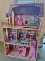 KidKraft poppenhuis met meubels - nette staat!, Ophalen, Zo goed als nieuw, Poppenhuis