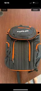 Nieuwe Basic-Fit rugzak – zwart/oranje, Ophalen of Verzenden, Nieuw, 25 tot 40 cm