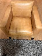 Buffel leren stoel, Huis en Inrichting, Fauteuils, Ophalen, Zo goed als nieuw, 75 tot 100 cm
