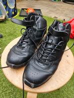 Zwarte Dansschoenen met Veters en Klittenband, Ophalen of Verzenden, Gedragen, Zwart, Dansschoenen