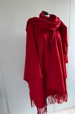 Rode cape met sjaal absoluut nooit gedragen, Maat 46/48 (XL) of groter, Nieuw, Ophalen of Verzenden, Damo