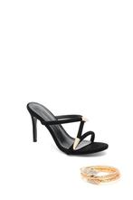 Bella Barnett Zwarte Hakken met Goude Details, Kleding | Dames, Bella Barnett, Zwart, Nieuw, Ophalen of Verzenden