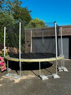 Domyos 365 Trampoline met vangnet en verankeringsset, Ophalen, Gebruikt