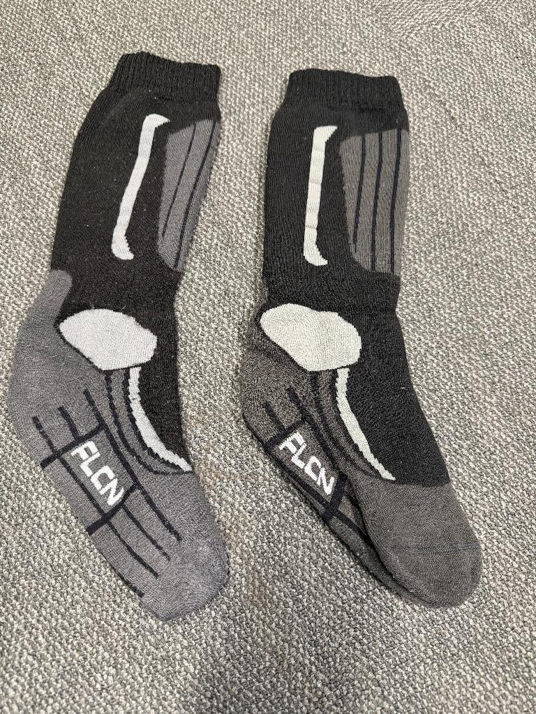 Falcon Skisokken, zwart, maat 39-42, Overige typen, Maat 48/50 (M), Ophalen of Verzenden, Zo goed als nieuw