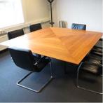 Prachtige grote 8-persoons XL design tafel 180 cm x 180 cm, Huis en Inrichting, Gebruikt, 150 tot 200 cm, Vierkant, Ophalen of Verzenden
