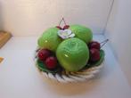 VINTAGE - FRUITSCHAALTJE  KERAMIEK, Ophalen of Verzenden