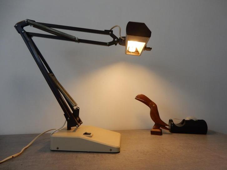 Philips Architectenlamp  Bureaulamp, Huis en Inrichting, Lampen | Tafellampen, Zo goed als nieuw, 50 tot 75 cm, Metaal, Ophalen of Verzenden