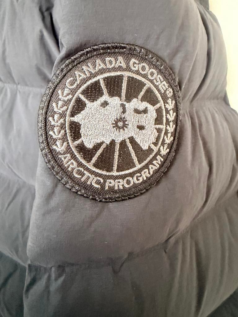 Canada Goose Black Label Jas - Maat L, Ophalen of Verzenden, Zo goed als nieuw, Maat 52/54 (L), Zwart