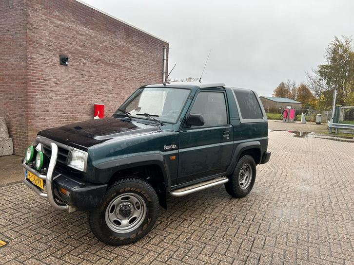 Daihatsu Feroza 1.6 Resintop 4WD 1993, Auto's, Bestelauto's, Bedrijf, 4x4, Bluetooth, Elektrische buitenspiegels, Elektrische ramen