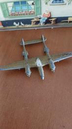 Vintage gegoten metalen P-38 Lightning van Hubley, Verzamelen, Ophalen of Verzenden, Gebruikt, Overige typen