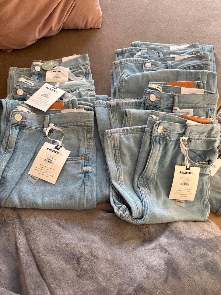 Partij Raizzed & Jacky Luxury Jeans - 10 stuks, Kleding | Dames, Spijkerbroeken en Jeans, Zo goed als nieuw, W27 (confectie 34) of kleiner