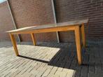Eetkamertafel 220x100, Ophalen, Gebruikt, 200 cm of meer, 50 tot 100 cm