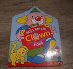 Mijn eerste Clown boek, De Ballon, Ophalen of Verzenden, Zo goed als nieuw, Uitklap-, Voel- of Ontdekboek