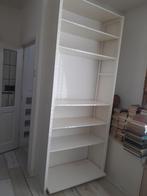 Stevige Lundia rek, stellingkast, wit, boekenrek,. In zeer, Huis en Inrichting, Ophalen, Gebruikt