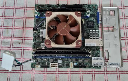 Mini-ITX server moederbord met Xeon D-2141 en 256 GB geheuge, Computers en Software, Moederborden, Zo goed als nieuw, Intel, DDR4