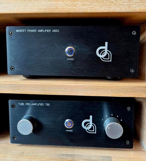 Dion Audio versterker set (voor/eind), Audio, Tv en Foto, Versterkers en Receivers, Zo goed als nieuw, Stereo, Overige merken