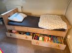 Kinderkamer Bed & Kast - Veel Opbergruimte!, Ophalen, Gebruikt, 70 tot 85 cm, Lattenbodem