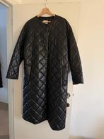 Leren, lange jas Zara, Kleding | Dames, Maat 38/40 (M), Ophalen of Verzenden, Zo goed als nieuw, Zara