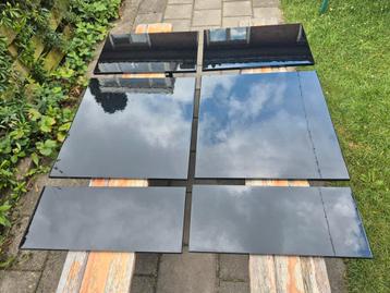 6x iKea deur/ladefront Selsviken hoogglans zwart gebruikt