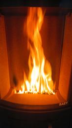 SAEY Hara Palletkachel die zonder electriciteit werkt, Ophalen, Gebruikt, Pelletkachel, Vrijstaand