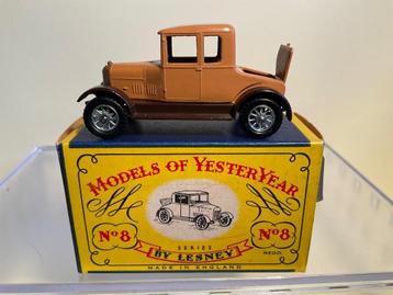 Matchbox Lesney Yesteryear Morris Cowley “Bull Nose” m/b beschikbaar voor biedingen