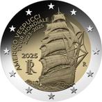 Speciale 2 Euro ITALIË 2025 "Amerigo Zeilschoolschip" unc., Verzenden, Italië, 2 euro