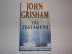 English Book The Testament, John Grisham, Gelezen, Ophalen of Verzenden, John Grisham, Fictie