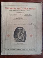 Algemeene Atlas voor België 1924 Wolters Groningen, Boeken, Atlassen en Landkaarten, Gelezen, Overige atlassen, Verzenden, 1800 tot 2000