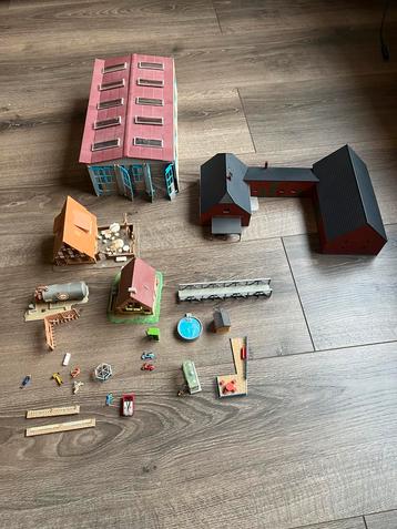 Modelbouw Treinbaan Huis Loods Boerderij Scooter H0 1:87 beschikbaar voor biedingen