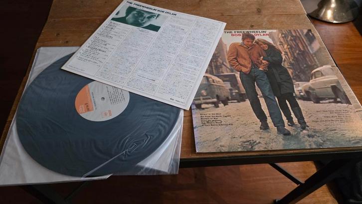 BOB DYLAN FREEWHEELIN' japan 1976 vinyl lp ( bowie kinks, Cd's en Dvd's, Vinyl | Pop, Zo goed als nieuw, 1960 tot 1980, 12 inch