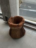 Vijzel hout Large, Ophalen, Zo goed als nieuw, Rond, Hout