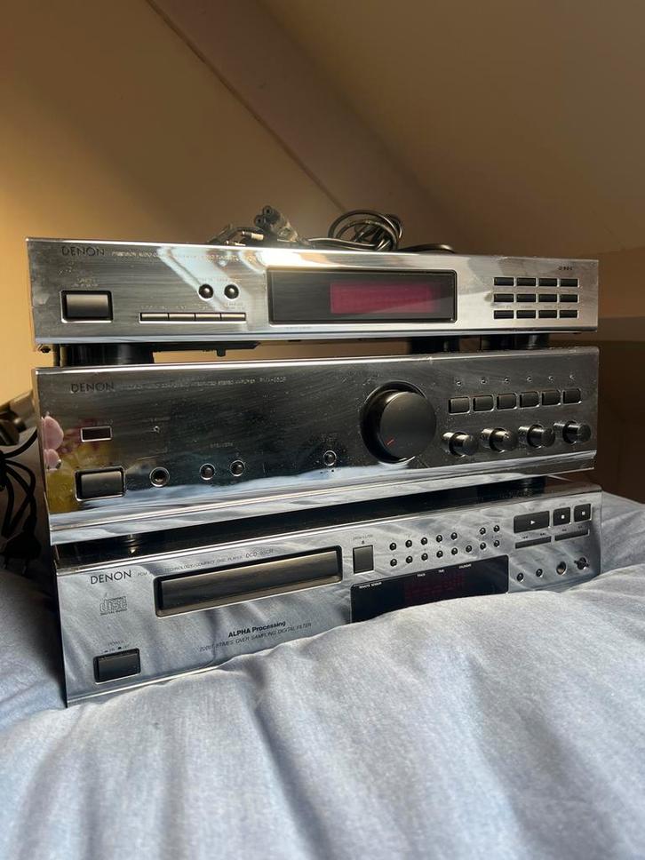 Denon Stereo Set - Versterker, Tuner, CD Speler, Audio, Tv en Foto, Stereo-sets, Gebruikt, Cd-speler, Denon, Losse componenten