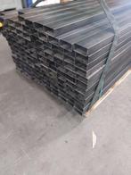 Mooi partijtje kokerprofielen 100x50, Doe-het-zelf en Verbouw, Metalen, Ophalen, Nieuw