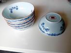5 zeldzame porseleinen kommen Rorstrand Ostindia 275 Years, Ophalen of Verzenden, Zo goed als nieuw, Kom(men), Overige stijlen