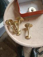 4 koperen trap leuning dragers, Ophalen, Gebruikt, Overige typen