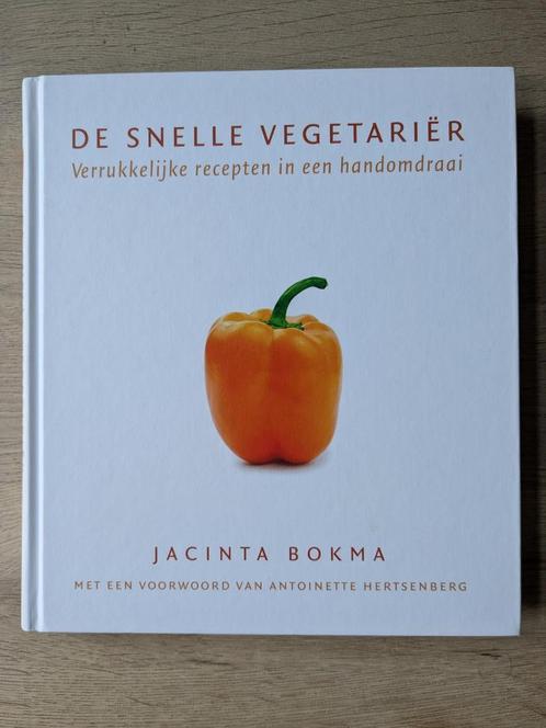 De snelle vegetariër - Jacinta Bokma, Boeken, Kookboeken, Zo goed als nieuw, Overige gebieden, Vegetarisch, Ophalen of Verzenden