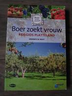 Boek : Boer zoekt vrouw - Reisgids platteland - KRO / ANWB, Boeken, Fiets- of Wandelgids, Ophalen of Verzenden, Zo goed als nieuw